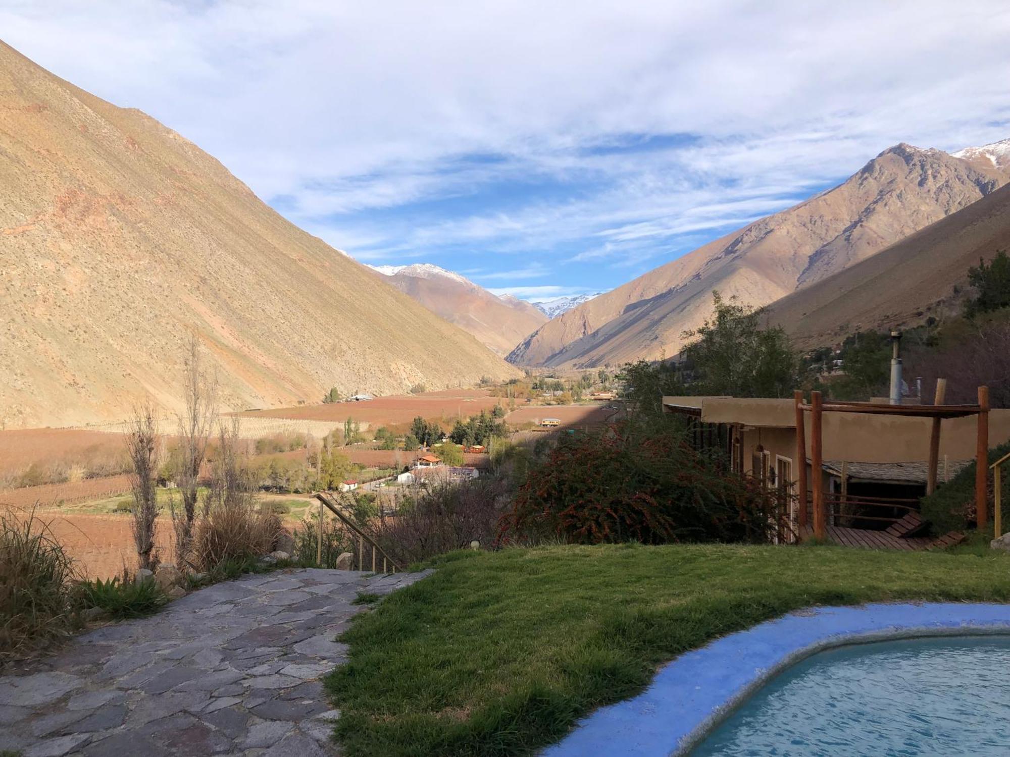 Cabanas Elquimista Pisco Elqui Buitenkant foto
