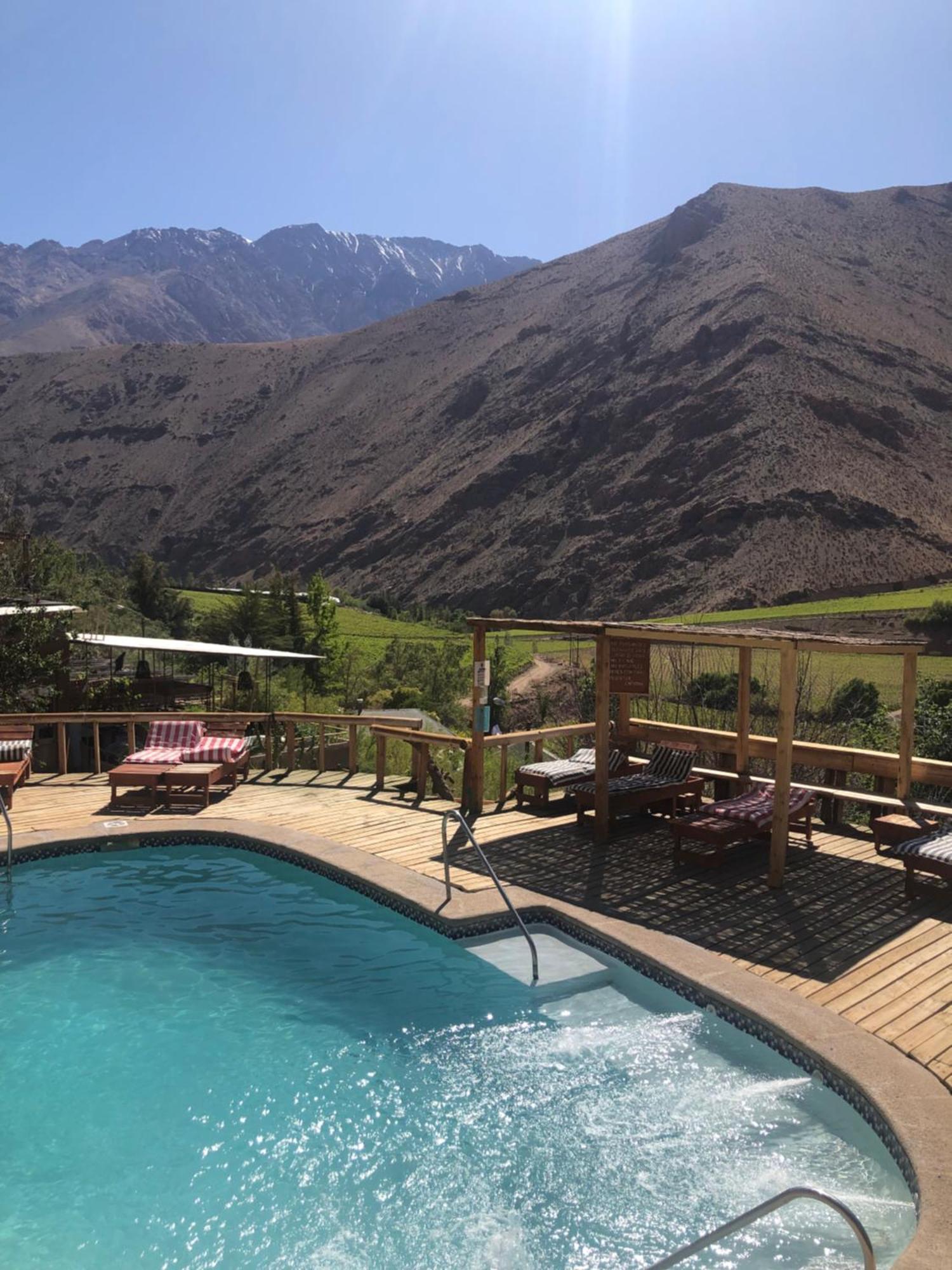 Cabanas Elquimista Pisco Elqui Buitenkant foto
