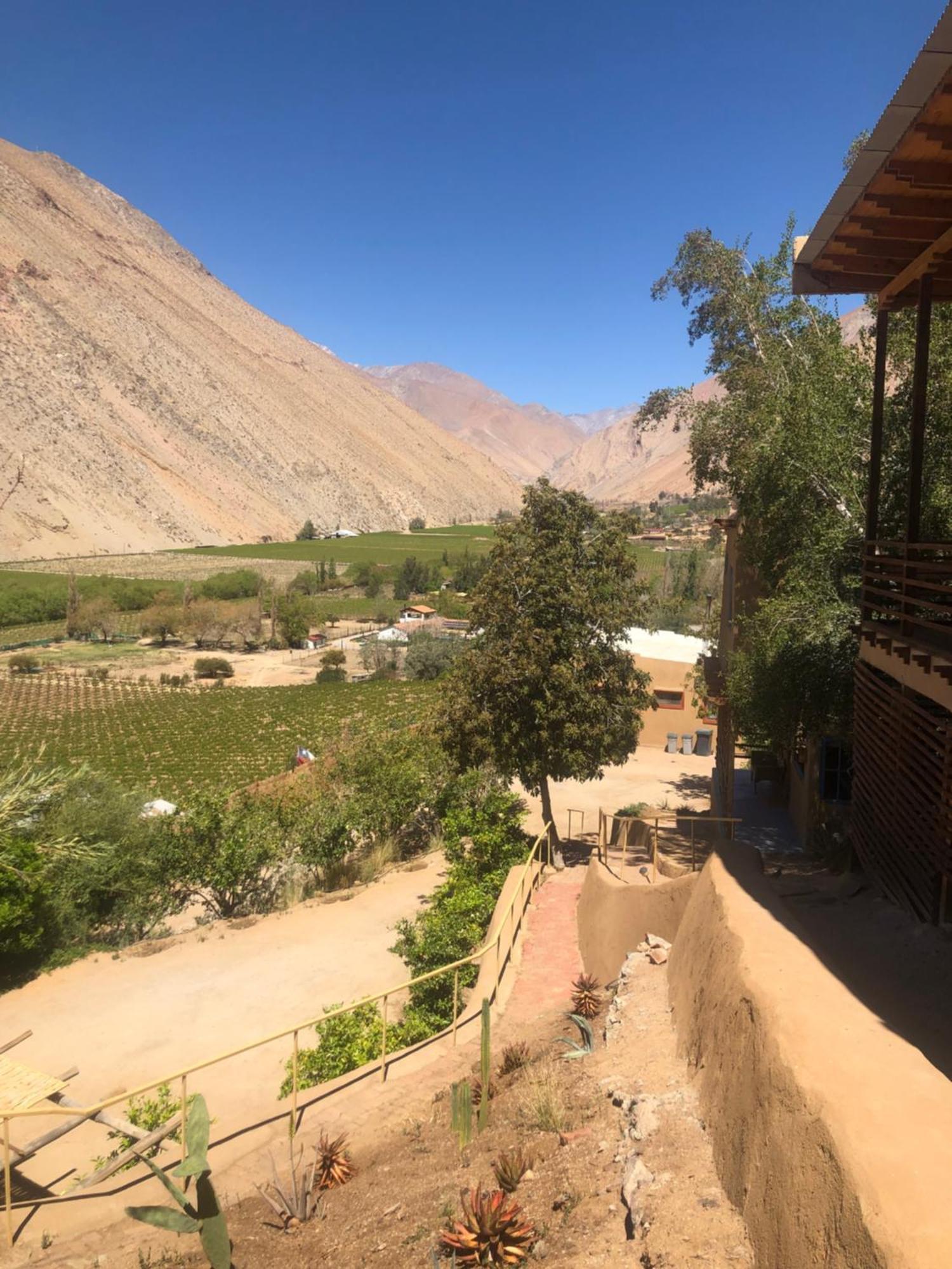 Cabanas Elquimista Pisco Elqui Buitenkant foto