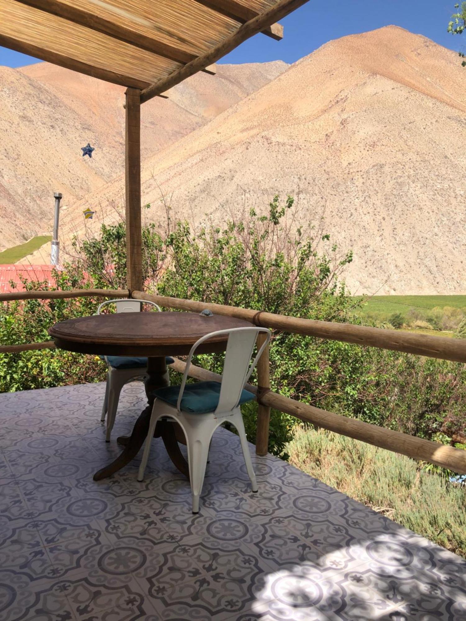 Cabanas Elquimista Pisco Elqui Buitenkant foto