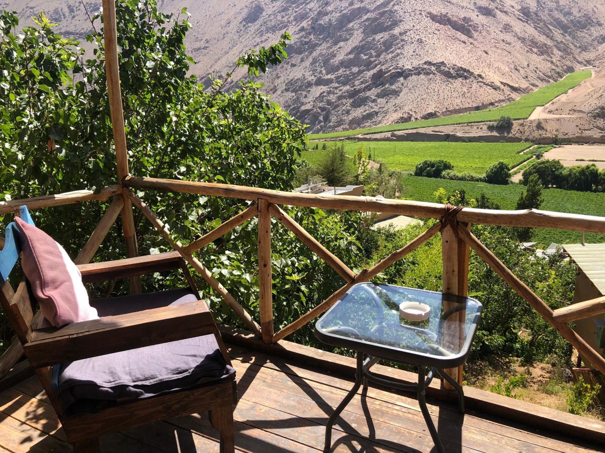 Cabanas Elquimista Pisco Elqui Buitenkant foto