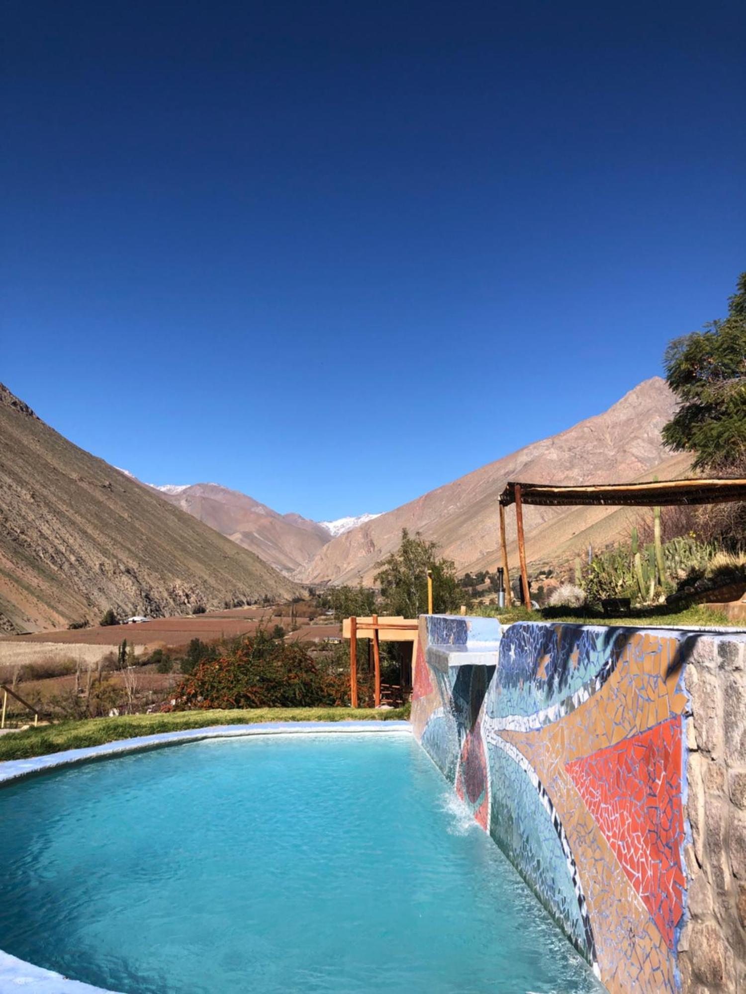 Cabanas Elquimista Pisco Elqui Buitenkant foto