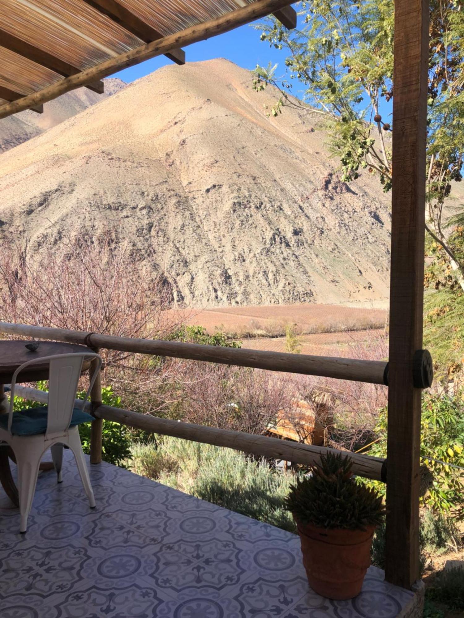 Cabanas Elquimista Pisco Elqui Buitenkant foto